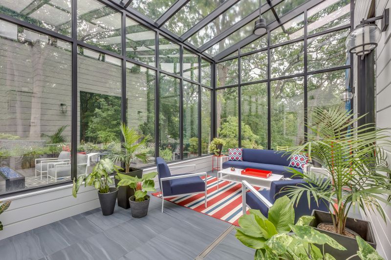 Stylish Sunroom Interior