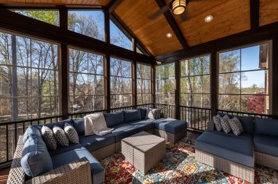 Sunroom with Comfortable Furniture